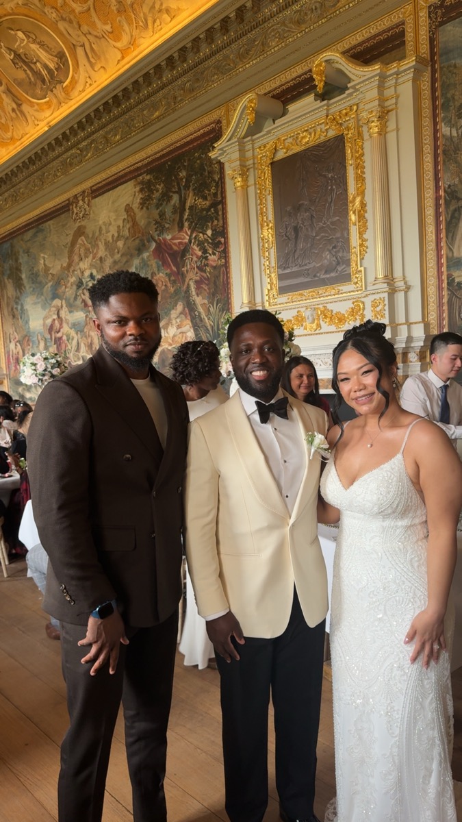 DJ Wrexx at a wedding celebration